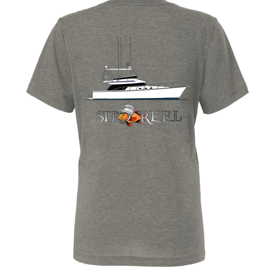 CHAR-BLACK TRIBLEND - BACK