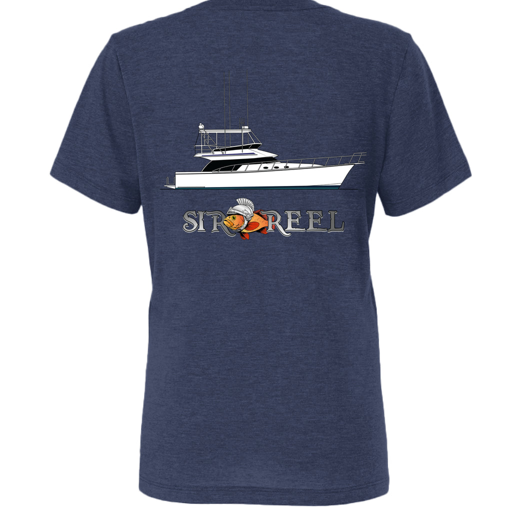 SOLID NVY TRBLND - BACK