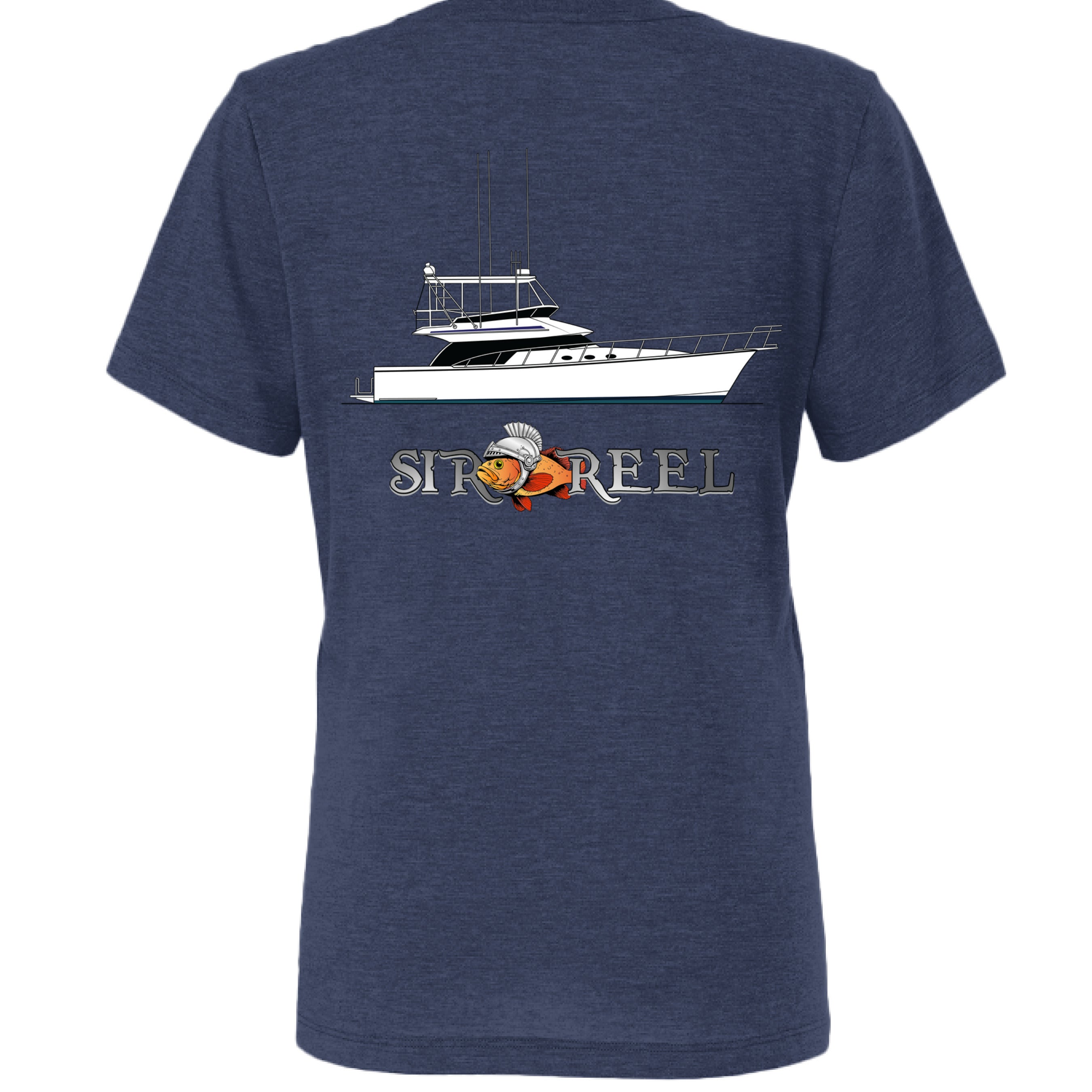 SOLID NVY TRBLND - BACK