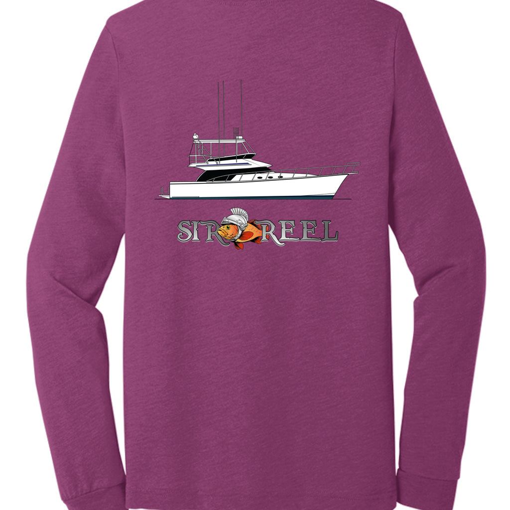 Maroon Triblend - BACK