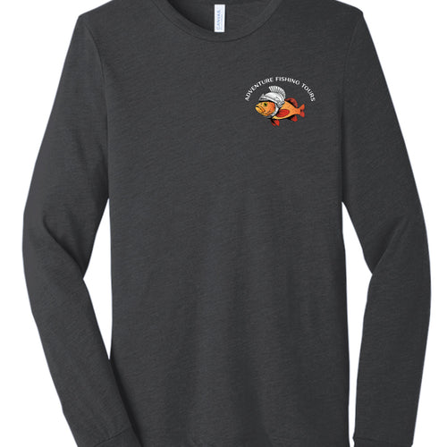 Solid Dark Grey Triblend - FRONT