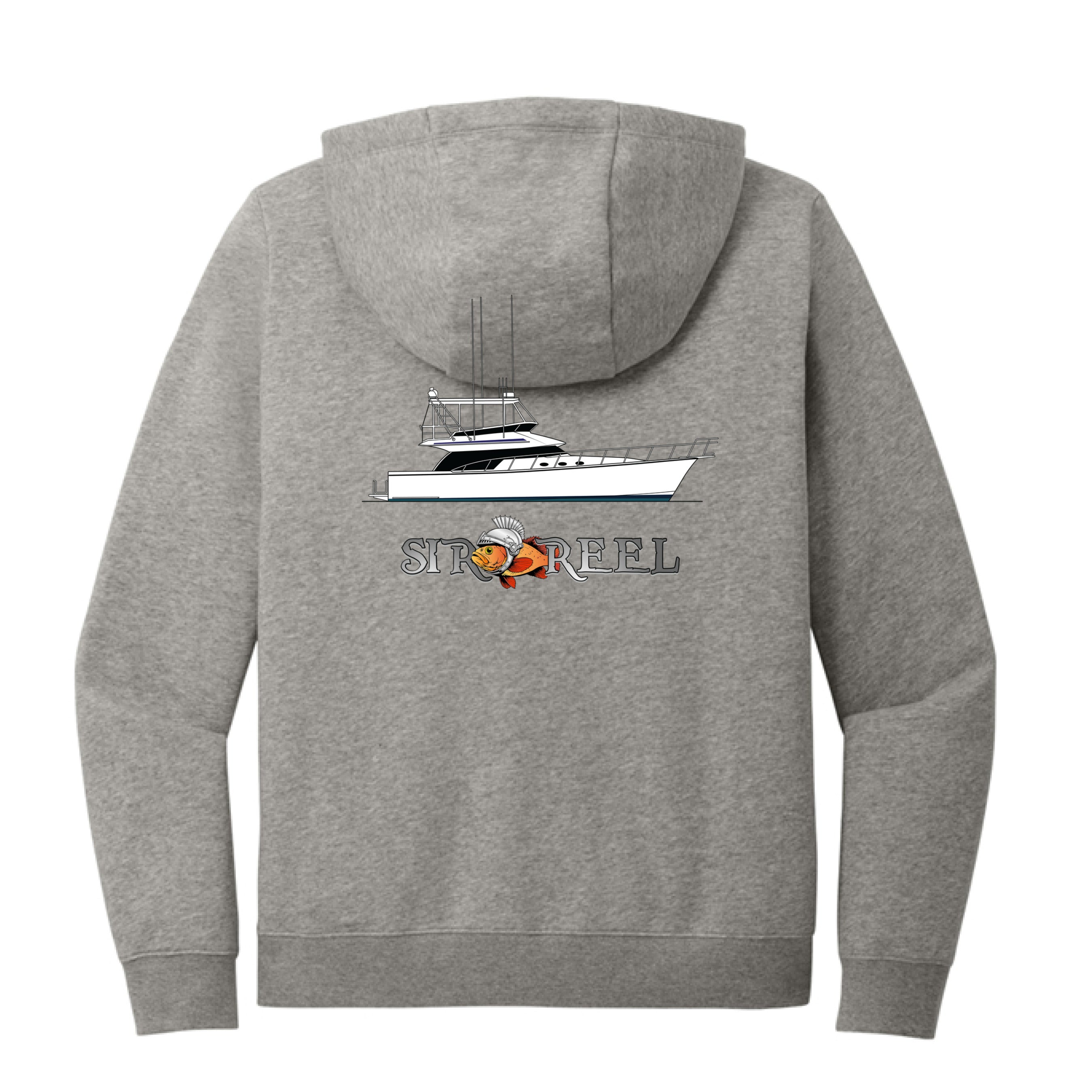 Dark Grey Heather - BACK